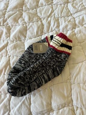 Hunter slipper socks, NWT